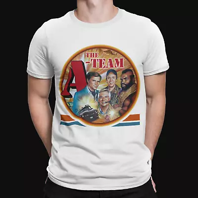A Team Round T-Shirt - Retro - Cool - TV - Film - Movie - Funny - Action 80s 90s • £8.39