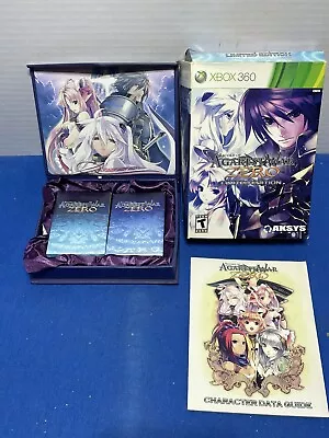 $29.99 • Buy Xbox 360 Record Of Agarest War Zero Card Decks Box & Book No Game Limited Ed