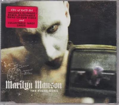 Marilyn Manson - The Fight Song (2001enhanced CD) CD1 Ex • $6.10