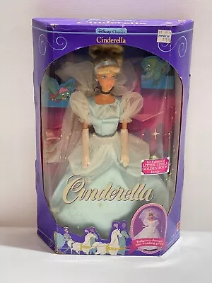 Vintage 1991 Mattel Disney Classics Cinderella Doll In Original Box New B1 • $45