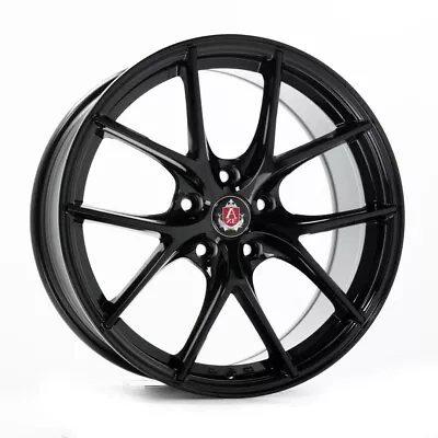 19  Axe Wheels EX34 Gloss Black 19x8.5 Wheel 5x105 40mm Rim • $385