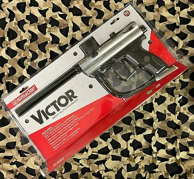 NEW Kingman Spyder Victor Semi-Auto Paintball Gun - Gloss Clear • $89.95