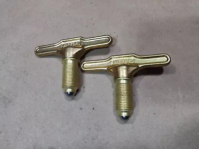 Victor Torch Brass T Handles Mixing Knobs Torch Handles Free Shipping • $29