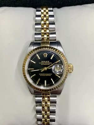 ROLEX Datejust 26mm Lady Wrist Watch 79173 Auto K18YG Two Tone Stainless Steel • $2550