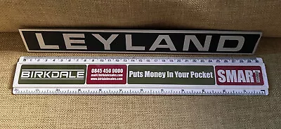 Leyland Bus Badge - New Old Stock - Unused -  Alloy - 29.5cm X 3.5cm • £39