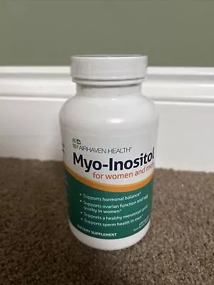 Fairhaven Health Myo-Inositol For Women And Men Dietary Supplement - 120... • £34.99