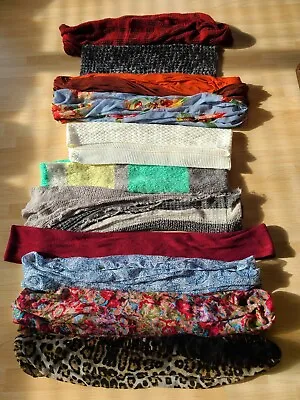 Infinity Scarves Lot Of 11 • $6.95