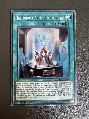 Yugioh  Infernonable Arms - Hauteclere  - ROTD-EN054 - Common - 1st Ed • £0.99