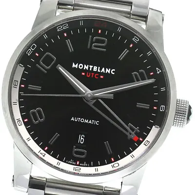 MONTBLANC Timewalker Voyager UTC 7255/109135 Automatic Men's Watch_794061 • $1213.60