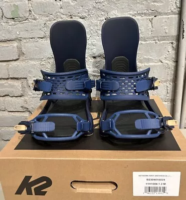 2024 K2 Network Women's Snowboard Bindings - Size: Medium - Color: Navy *NEW * • $75