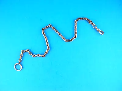 Antique Simmons 12k Gold Filled Heavy Link Pocket Watch Chain--12.5  • $19.50