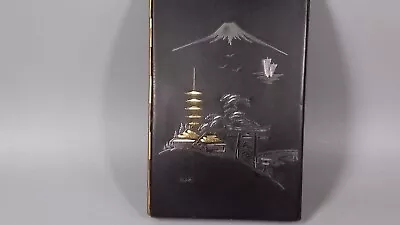 Vintage Japanese Komai Cigarette Case Mixed Metals Damascene Boxed • $73.43