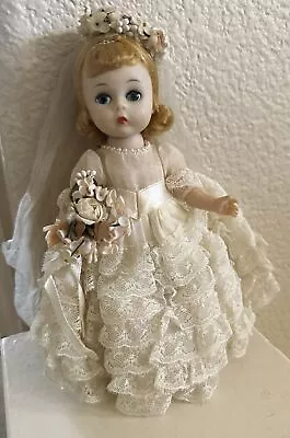 Vintage Madame Alexander Wendykin Bride Doll 8  • $75