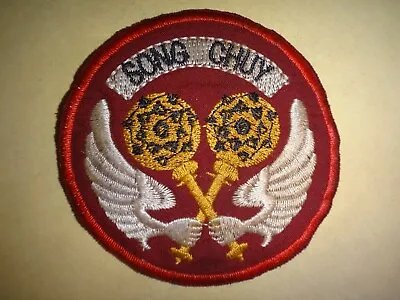 Vietnam War ARVN Air Force HELICOPTER SQUADRON 213  SONG CHUY  Twin Maces Patch • $10.99