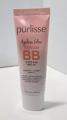 Purlisse Ageless Glow  BB Cream SPF 40 Medium WARM 1.4 Oz  UNSEALED TESTER. • $9.99