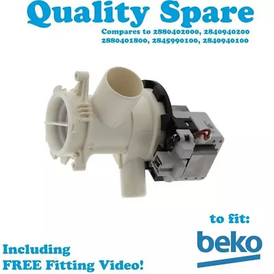 BEKO Washing Machine Drain Pump • £19.95