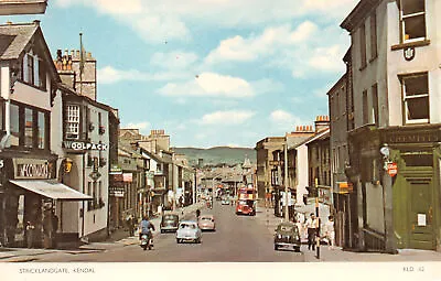 R247802 Stricklandgate. Kendal. KLD 82. Cotman Color. Sanderson And Dixon. Jarro • £6.75