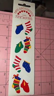 Vintage Mrs Grossmans Stickers New In Pack Christmas Stockings • $5