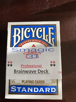 Brainwave Card Deck Red / Blue Bicycle Professional Magic Trick - Brain Wave • $13.99