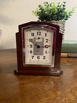Antique / Vintage JAZ Art Deco Skyscraper Bakelite Alarm Clock - AMAZING COND • $22.50