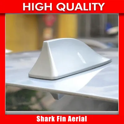 Silver Car Auto Shark Fin Aerial Antenna Roof AM/FM Radio Signal For BMW Benz UK • £7.95