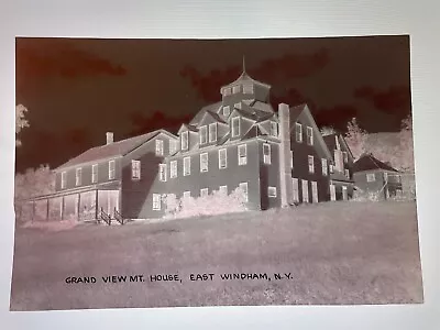£49.49 • Buy Grand View Mt. House East Windham NY Film Negative Catskill Mountains E9