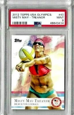 2012 Topps USA Olympics Misty May - Treanor PSA 9 • $59.99