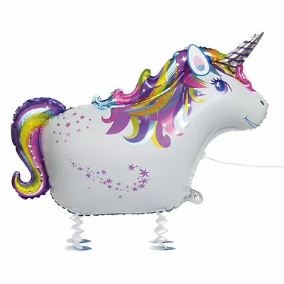 Unicorn- Shaped Air Walking Balloon Best For Animal-themed Decorations. • £3