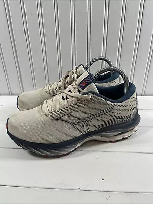 Mizuno Wave Rider 26 411377.0D73 Womens Off White Running Shoes Size US 8 Used • $26.60