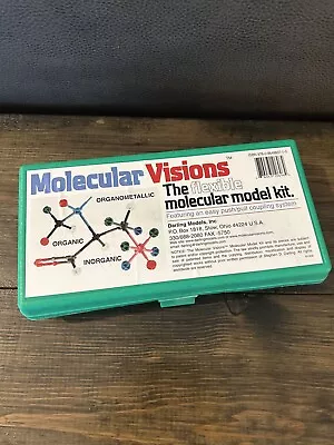 Molecular Visions The Flexible Molecular Model Kit By Darling Models With Case • $19.99
