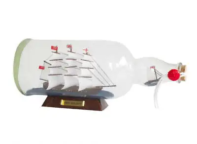 $52.95 • Buy HMS Bounty Model Ship In A Glass Bottle 11 