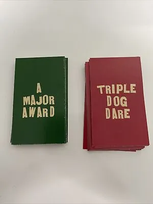 Monopoly A Christmas Story Replacement Triple Dog Dare A Major Award Cards • $14.95