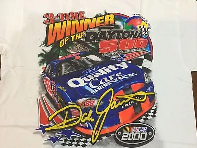 2000 Vintage Nascar Dale Jarrett Racing T Shirt Gift Unisex • $16.14