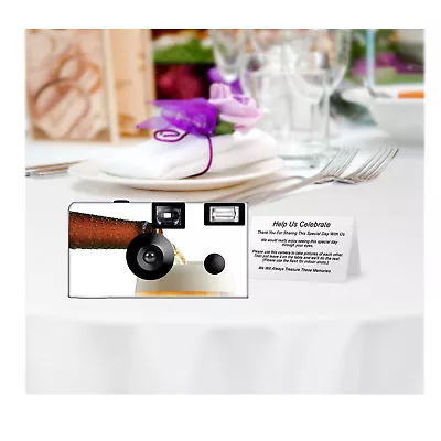 5 Beer Single Use Disposable Cameras Party Cameras KODAK Film (F53377) • $83.45