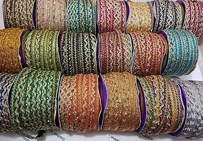 £1.66 • Buy 1 Yard Beautiful Embroidered Pattern Lace Trimming Ribbon Net Wedding Dress