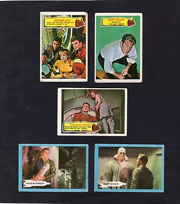 A&BC GUM CARDS LAND OF THE GIANTS AND STAR TREK 1969 X5 • £0.99