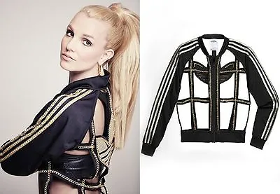 $1750 • Buy Adidas Originals Jeremy Scott JS Chain Cage Jacket Rare Unisex *Britney Spears*