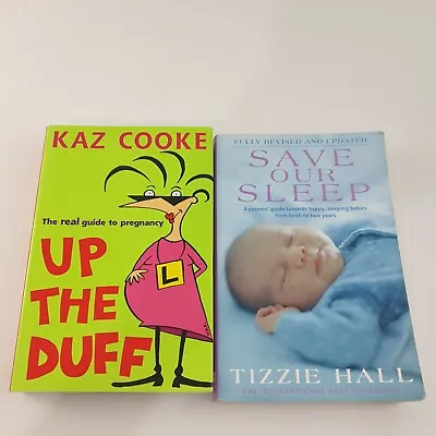 $24.45 • Buy Save Our Sleep - Tizzie Hall, Up The Duff Kaz Cooke Lot 2 B8