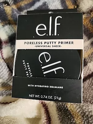 NEW  E.l.f.   PORELESS PUTTY PRIMER-UNIVERSAL SHEER .74oz NIB • $12.99