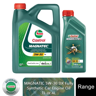 £13.49 • Buy Castrol Magnatec 5W-30 DX Car Engine Oil DuaLock Technology, 1 Or 4 Litre