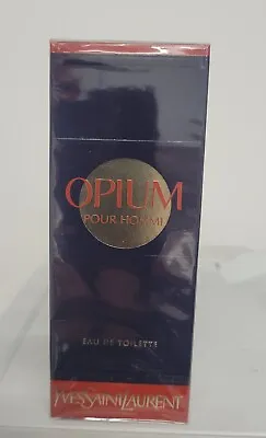 Opium Pour Homme By Yves Saint Laurent EDT Splash 1.6 Oz Original Vintage • $57