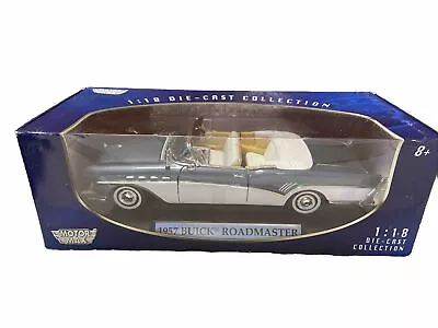 Motor Max 1:18 Scale 1957 Buick® Roadsmaster Covertible - Nib • $49.95