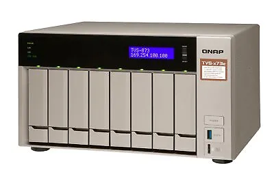 QNAP TVS-873e-4G 80TB (8 X 10TB WD ULTRASTAR) 8 Bay NAS With 4GB RAM • £4684.09