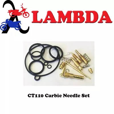 Carburetor Carbie Carby CARB Rebuild Kit Set For Honda CT110 Postie Posty Bikes • $27.55