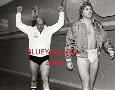 Verne Gagne & Jim Brunzell Wrestler 8 X 10 Wrestling Photo Awa Nwa • $9.99