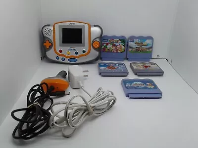 VTech V Smile Pocket Learning System Electronic Educational VSmile Bundle • $38