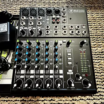 £180 • Buy Mackie 802VLZ4 8-channel Compact Analogue Studio Mixer CIB