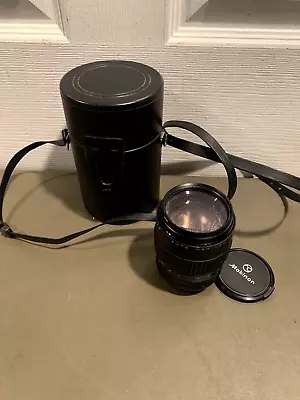 Makinon Auto 135 MM 1:2.8 Lens Caps Pentax PK Mount With Case • $27.99