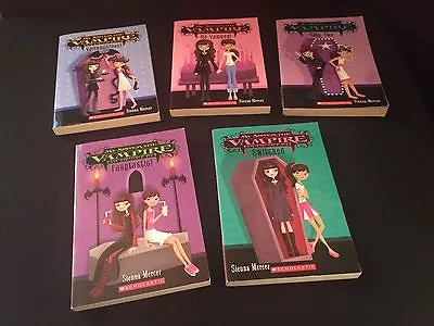 Lot 5 My Sister The Vampire Books Take Two Re-Vamped Witched Fangtastic Switched • $15.99