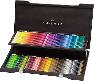 Faber Castell Albrecht Durer Watercolor Pencils 120 Color Set Wooden Box • $299.99